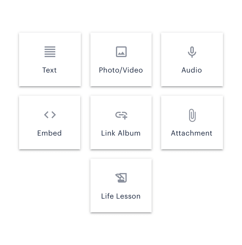 Create story anytime