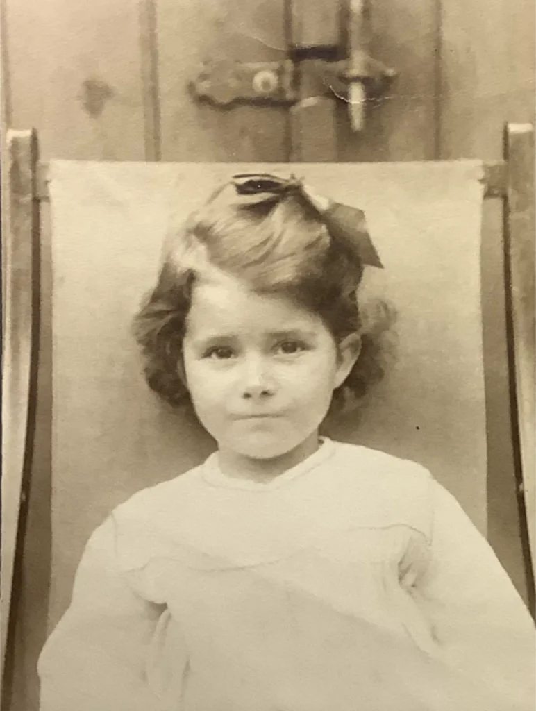 A photo of my grandmother in 1916